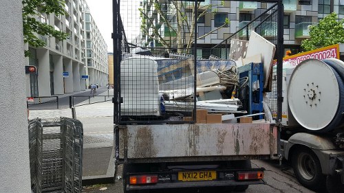 Professional garden clearance team at work in Ruislip